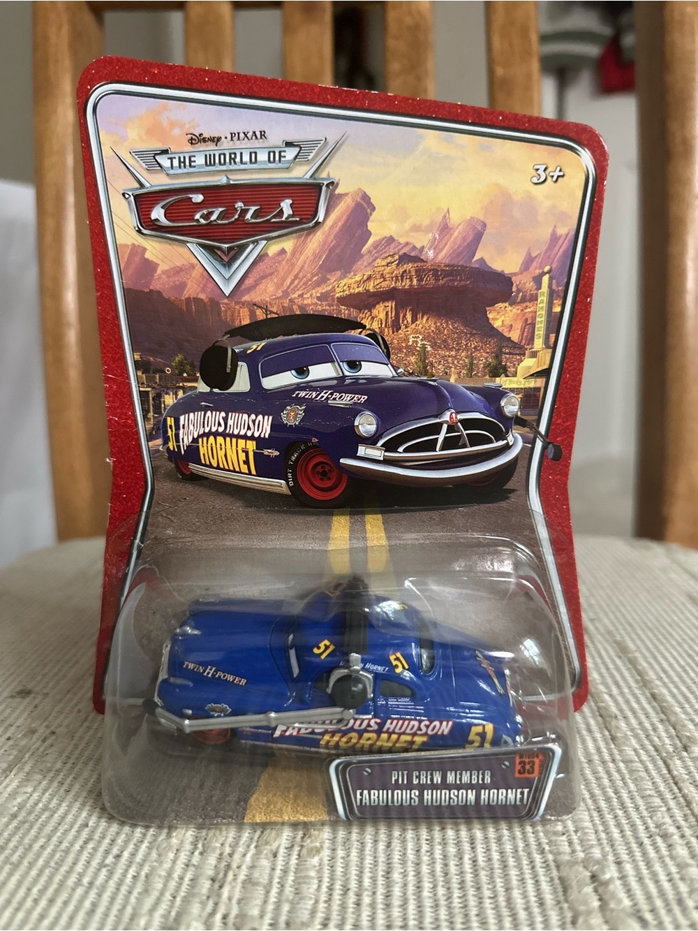 Pit Crew Member Fabulous Hudson Hornet, World of Cars, 2008